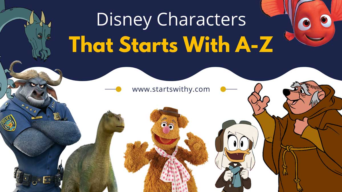 All Disney Characters List all-disney-characters-list