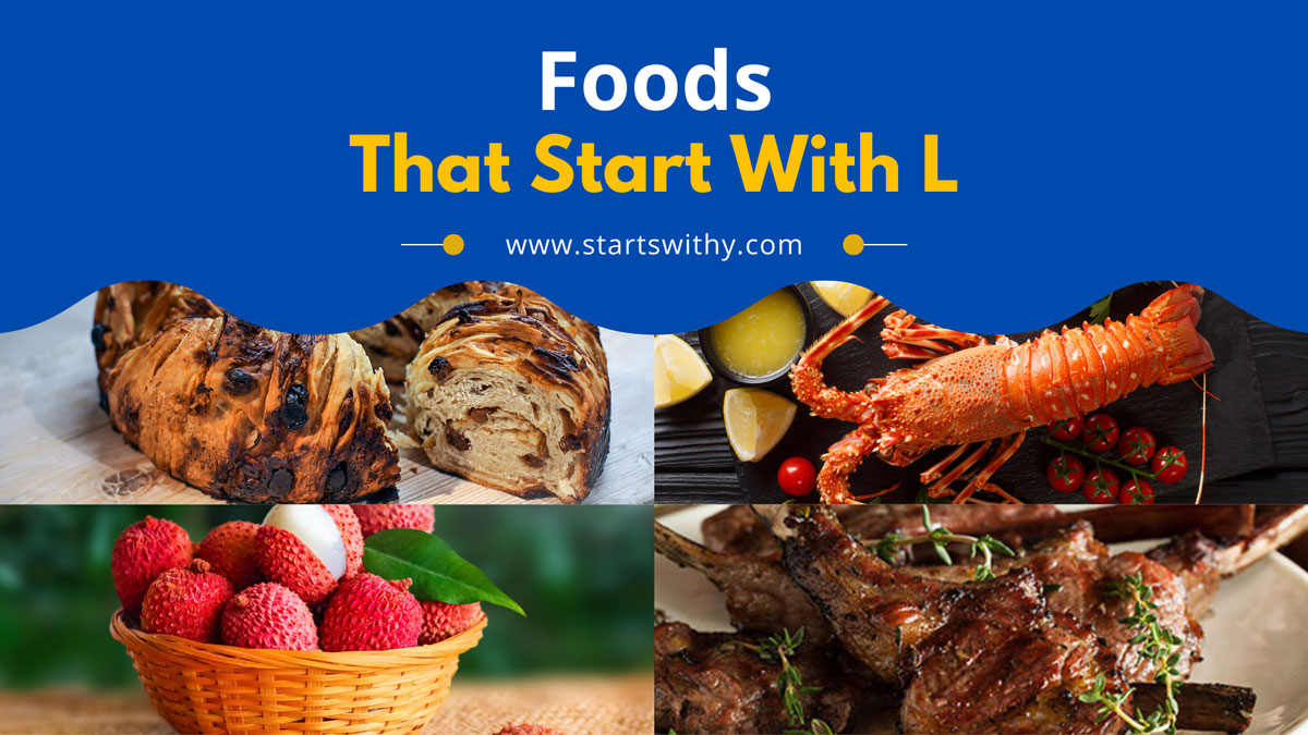 85+ Foods That Start With L