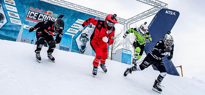 Ice Cross Downhill