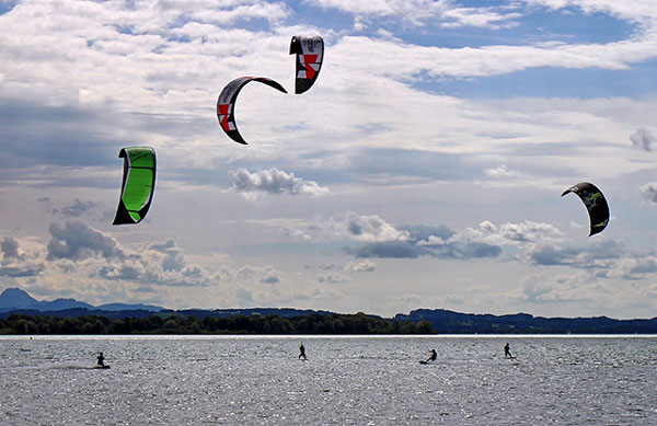 Kiteboarding