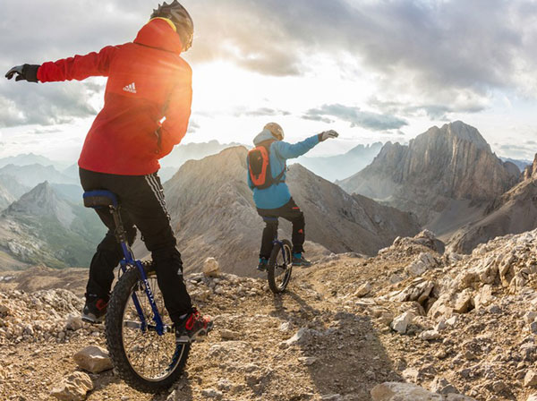 Mountain Unicycling