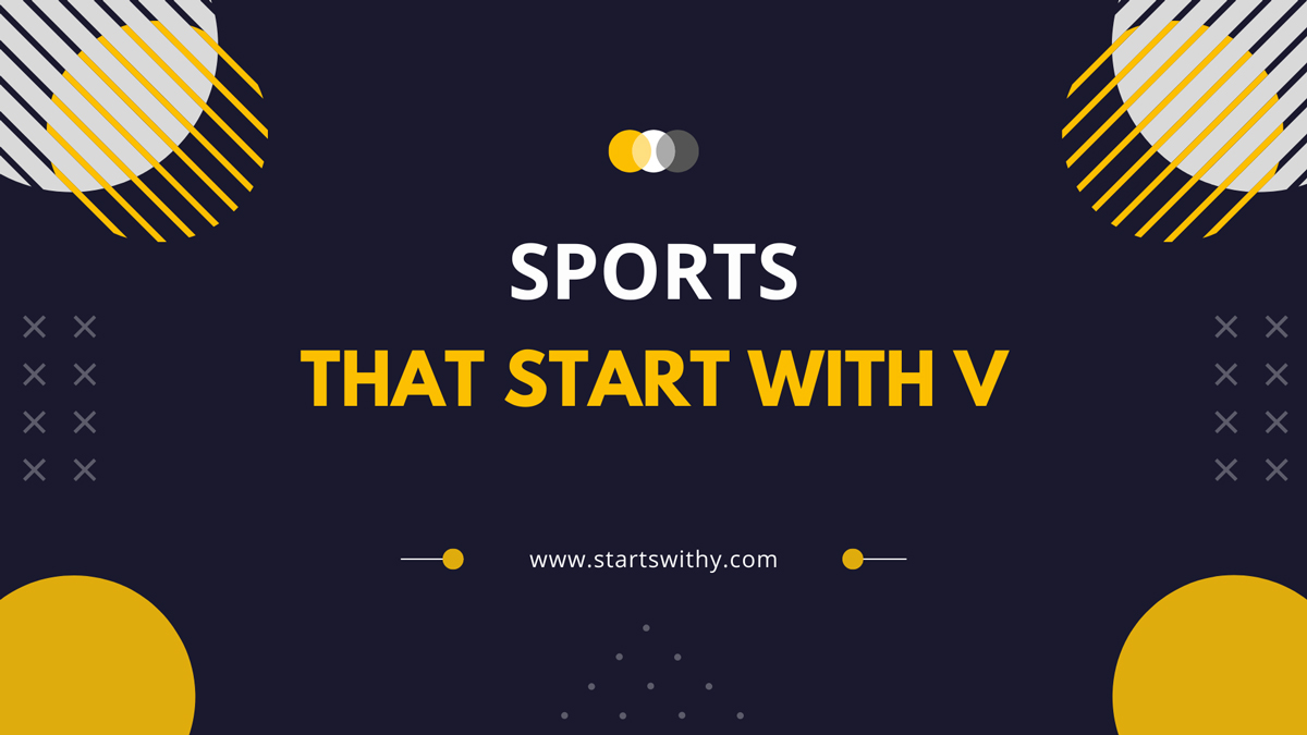 Sports That Start With V