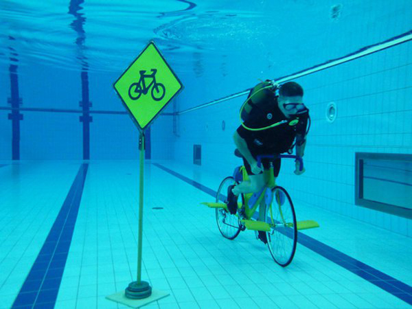 Underwater Cycling