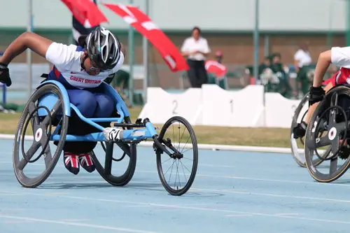 Wheelchair racing 