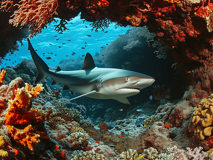 Whitetip Reef Shark