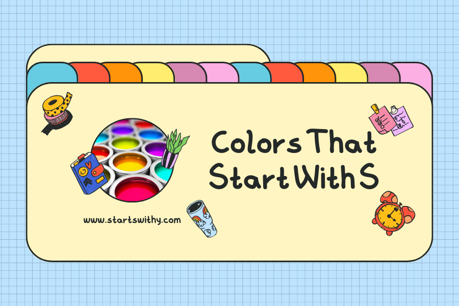 Colors That Start With S