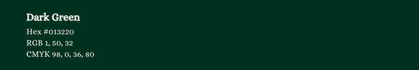 Dark Green