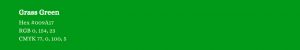 185+ Colors That Start With G (Names, Hex, RGB, CMYK)