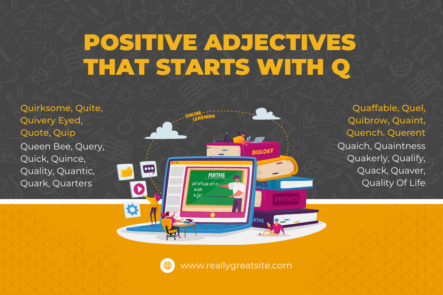 Positive Adjectives That Starts With Q