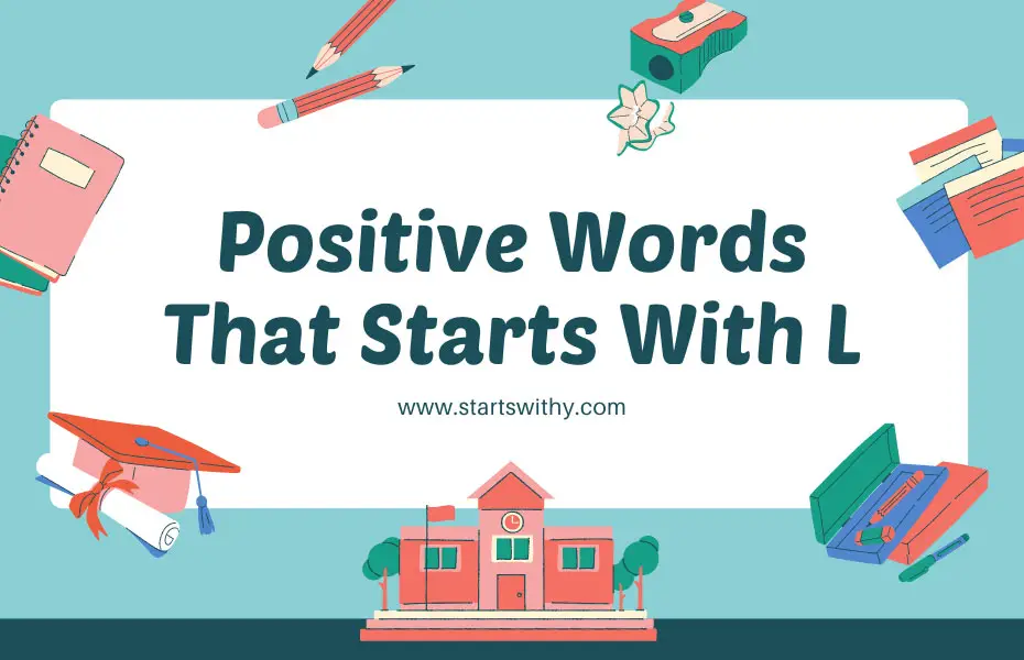 Positive Words That Starts With L