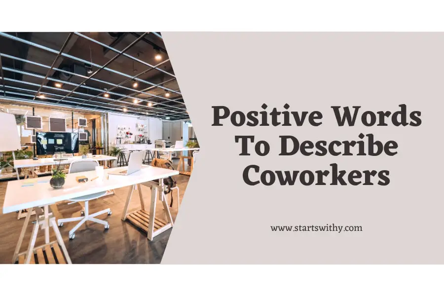 Positive Words To Describe Coworkers