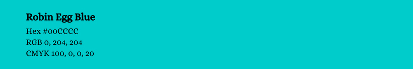 Robin Egg Blue