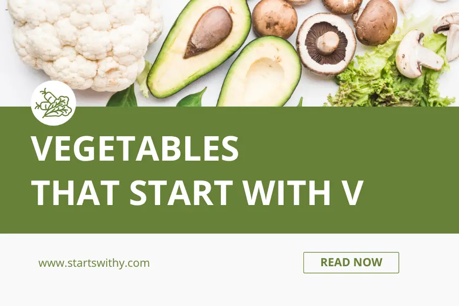 Vegetables That Start With V
