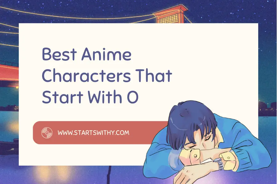 Best Anime Characters That Start With O