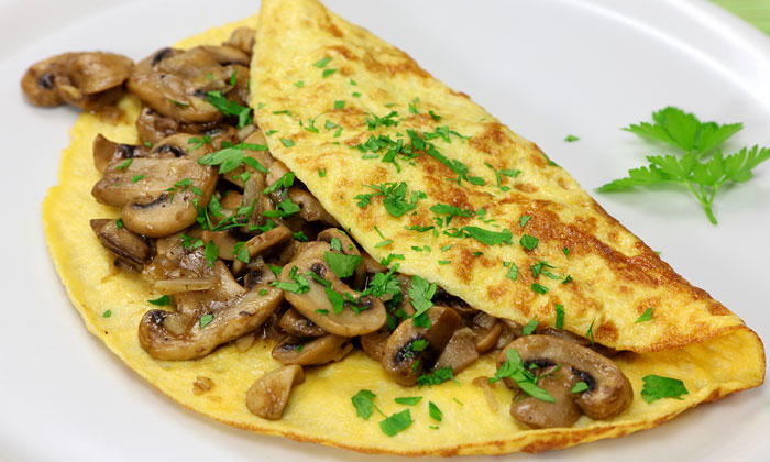 Mushroom Omelette