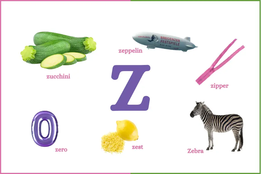 Objects That Start With Z
