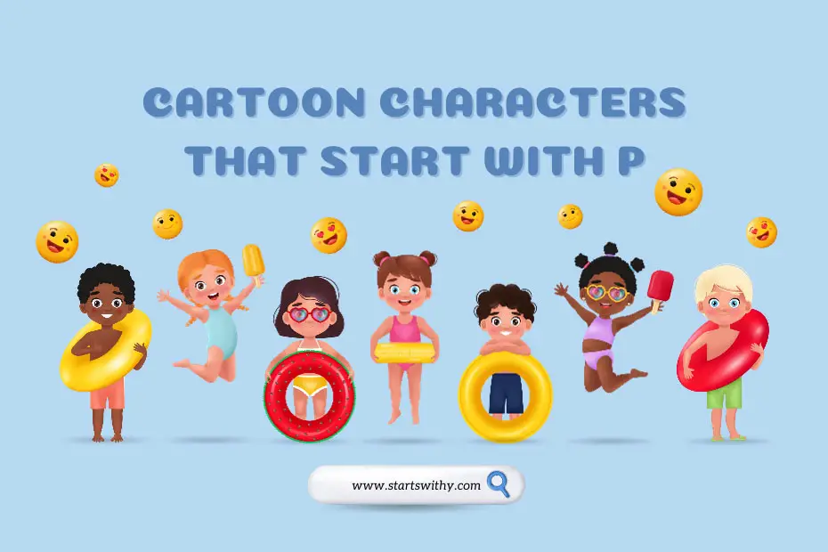 Cartoon Characters That Start With P
