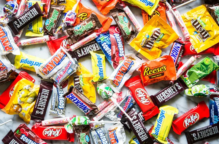 List of Candy Starting with A to Z