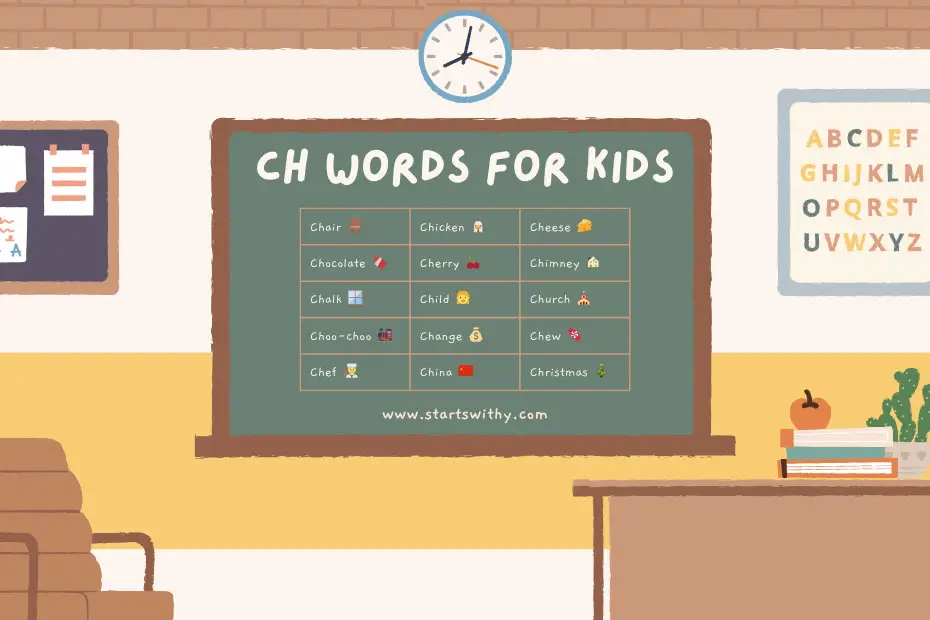 Ch Words for Kids