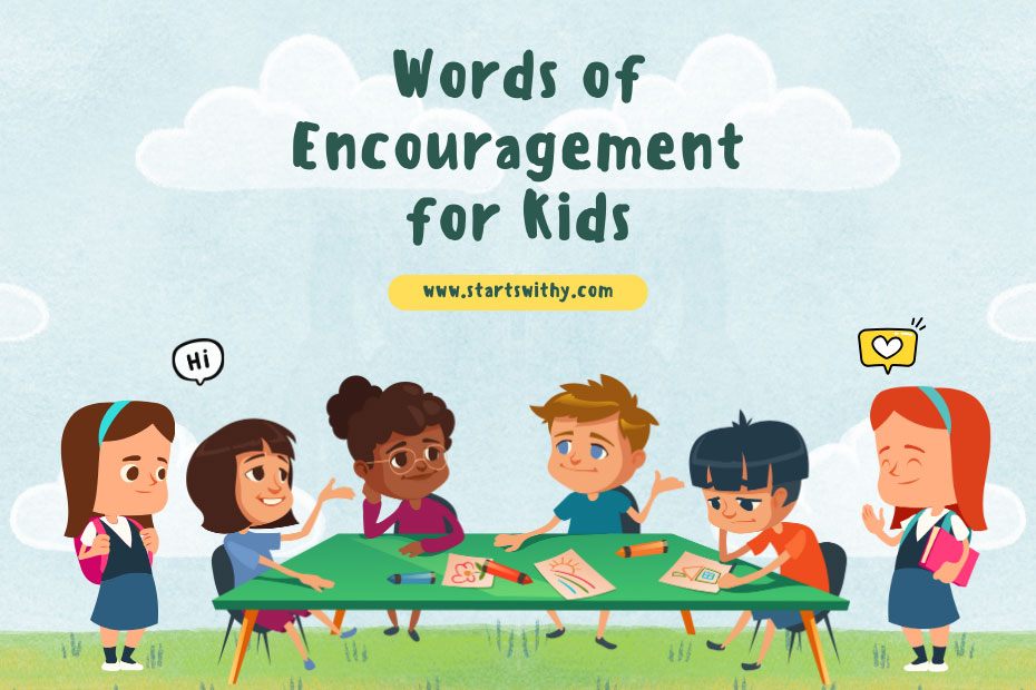 Words of Encouragement for Kids