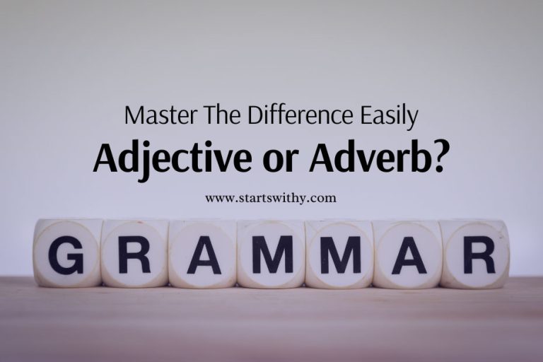 Adjective or Adverb? Master the Difference Easily