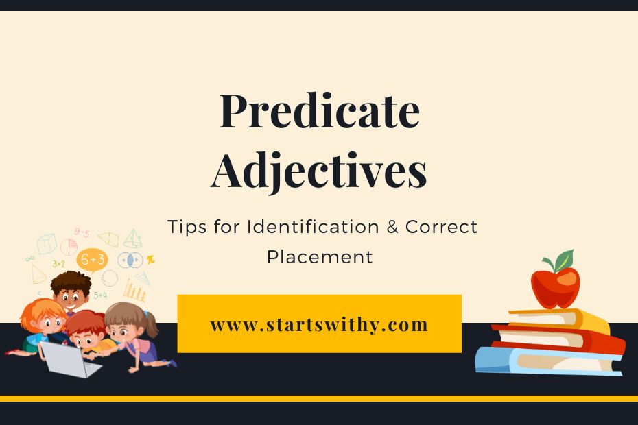 Predicate Adjectives
