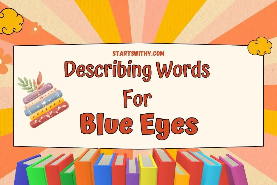 creative writing description blue eyes