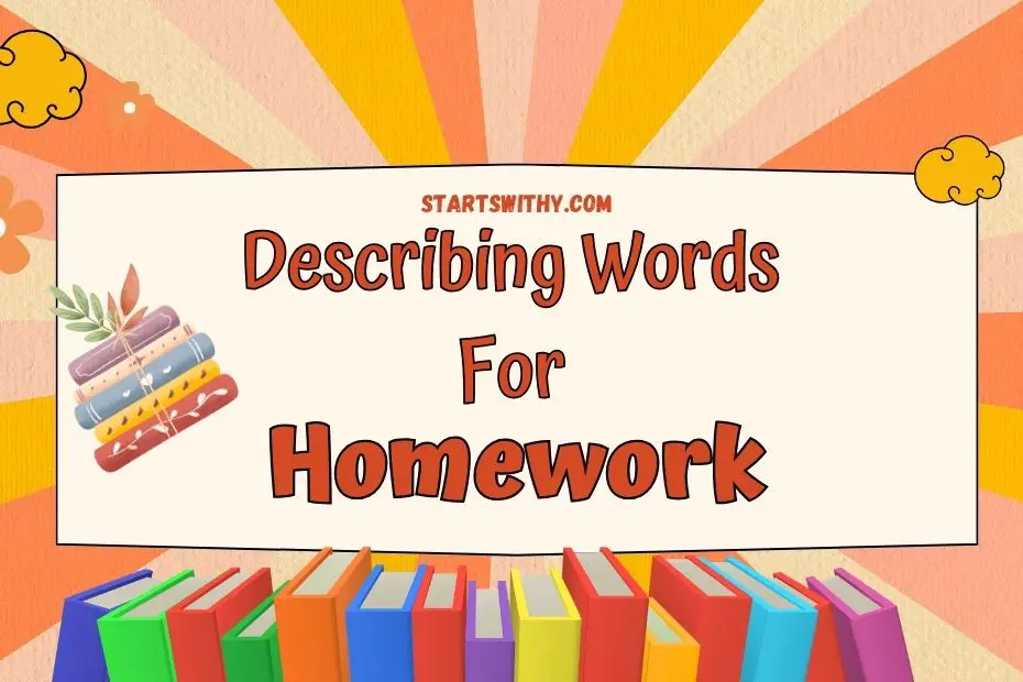 homework vocabulary words