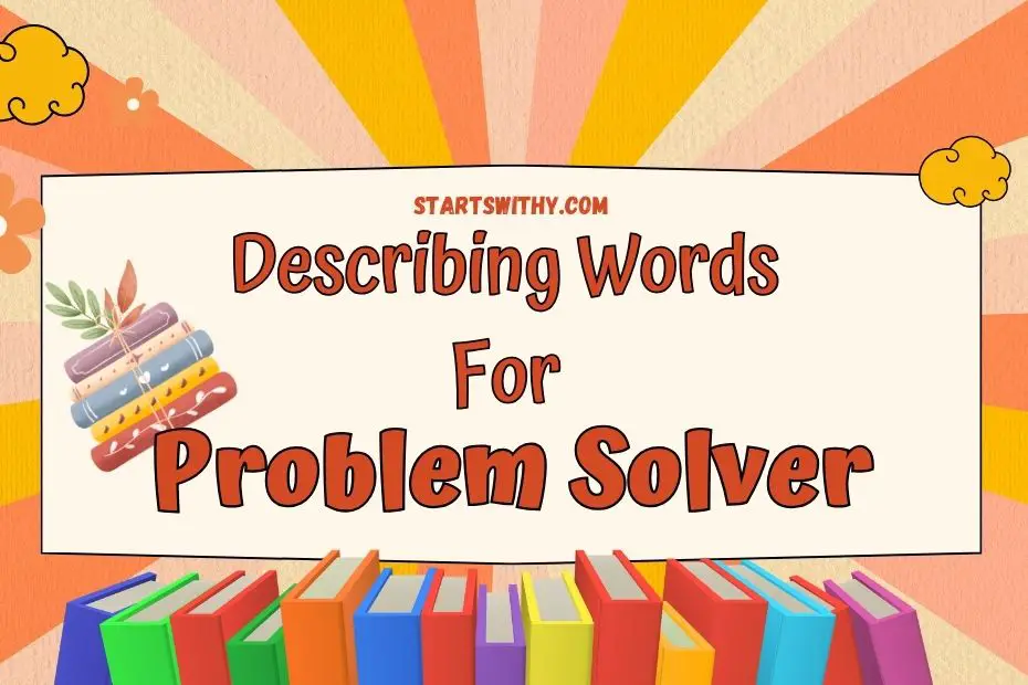 words describing problem solving
