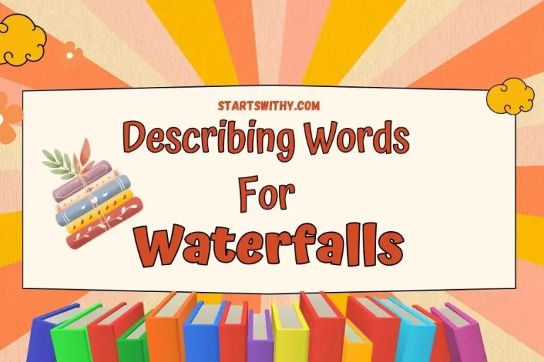 Describing Words for Waterfalls - Examples & Synonyms