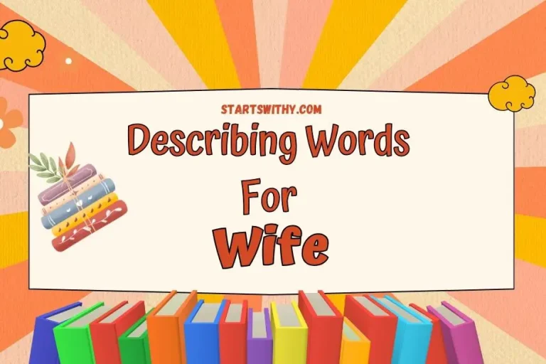 Describing Words for Wife Examples & Adjectives
