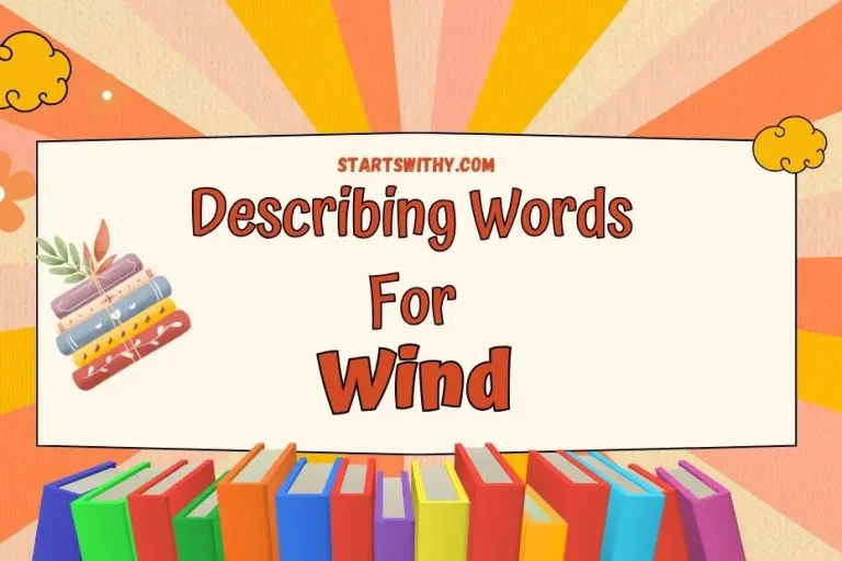 Describing Words for Wind Examples and Adjectives