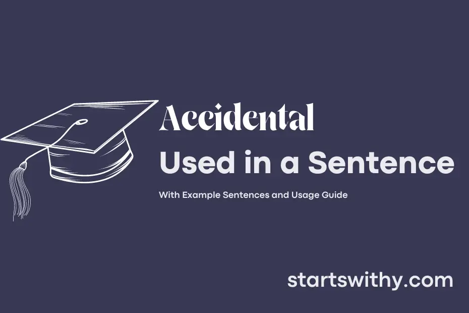 sentence with Accidental