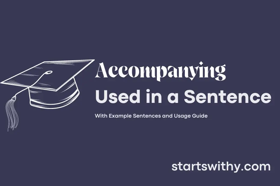 sentence with Accompanying