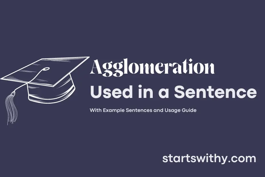 sentence with Agglomeration