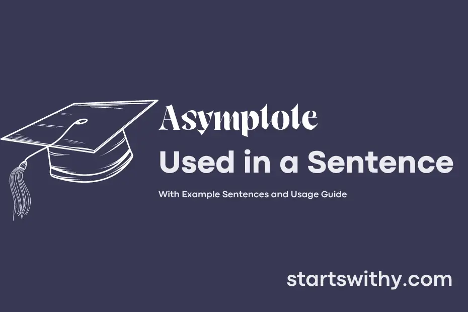 sentence with Asymptote
