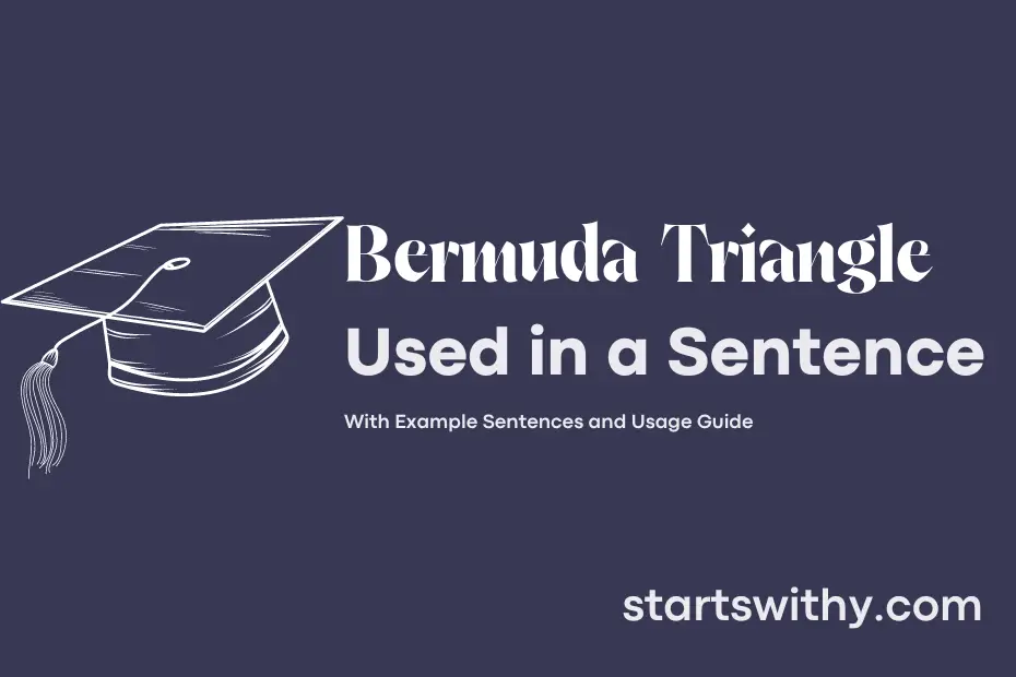 sentence with Bermuda Triangle