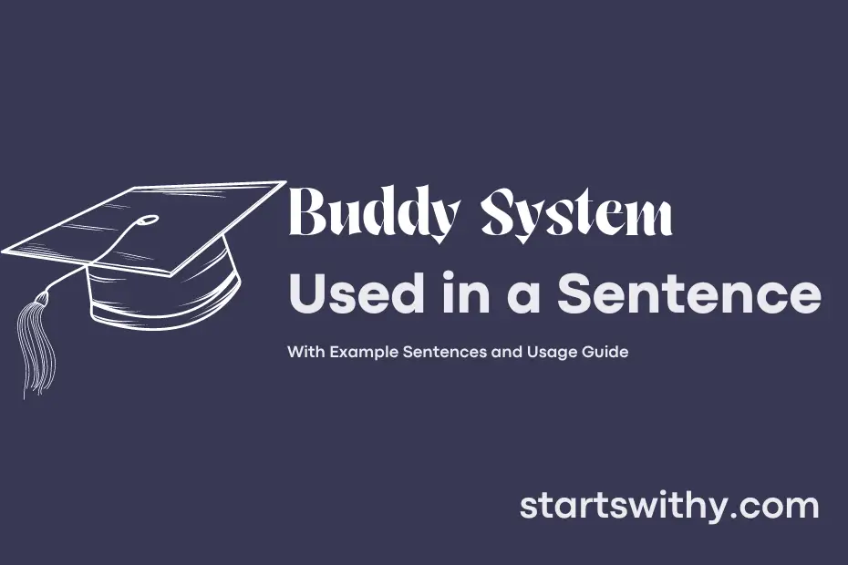 sentence with Buddy System