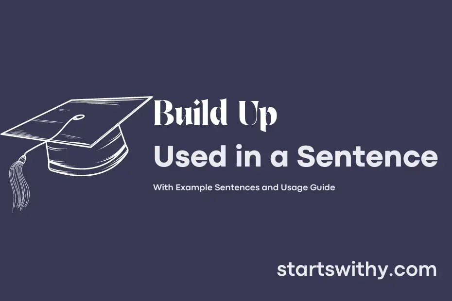 sentence with Build Up