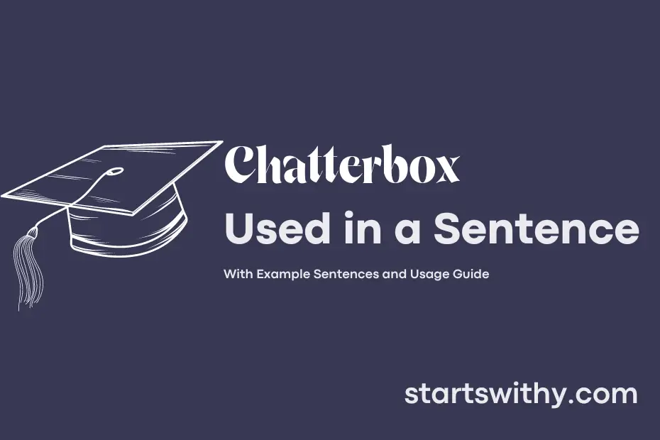 sentence with Chatterbox