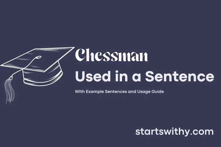sentence with Chessman
