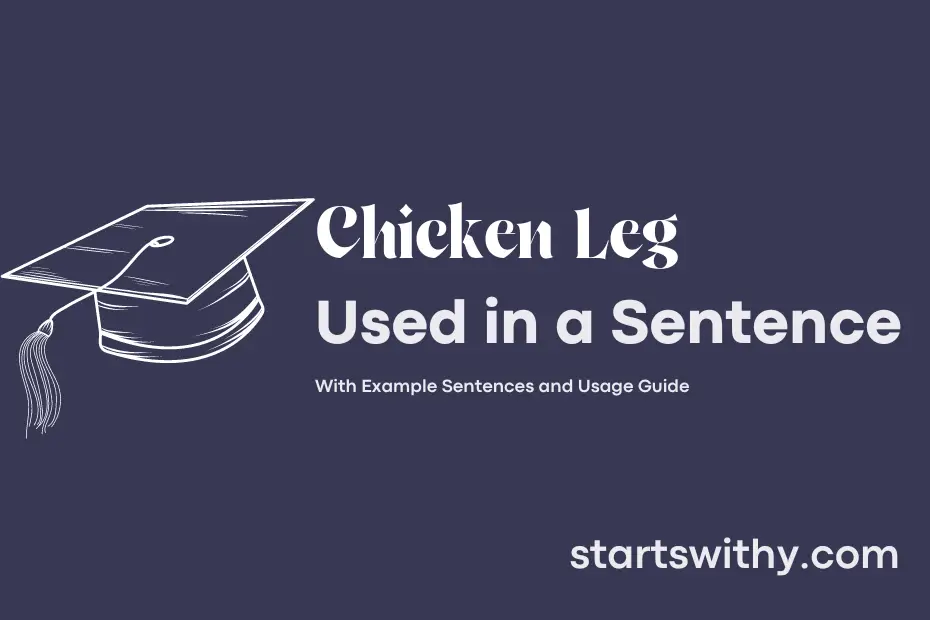 sentence with Chicken Leg