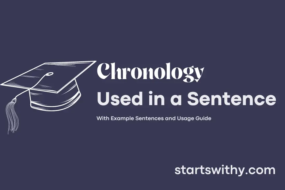 sentence with Chronology