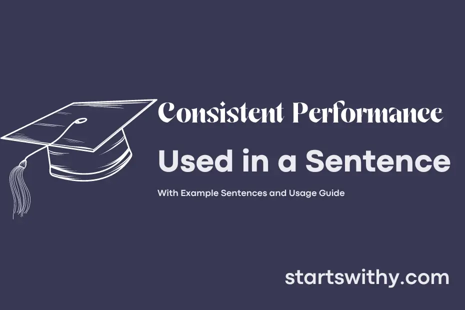 sentence with Consistent Performance