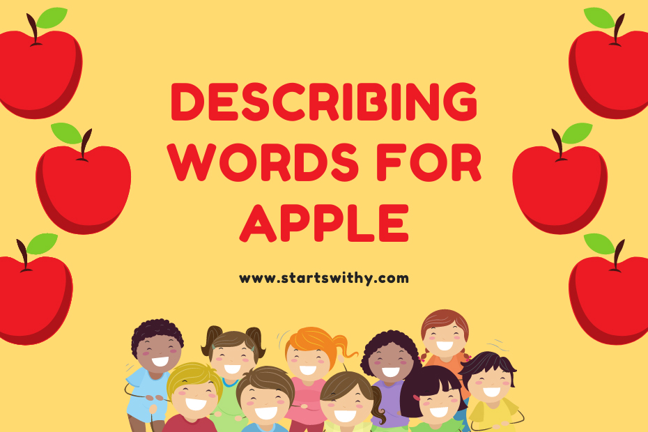 Describing Words for Apple