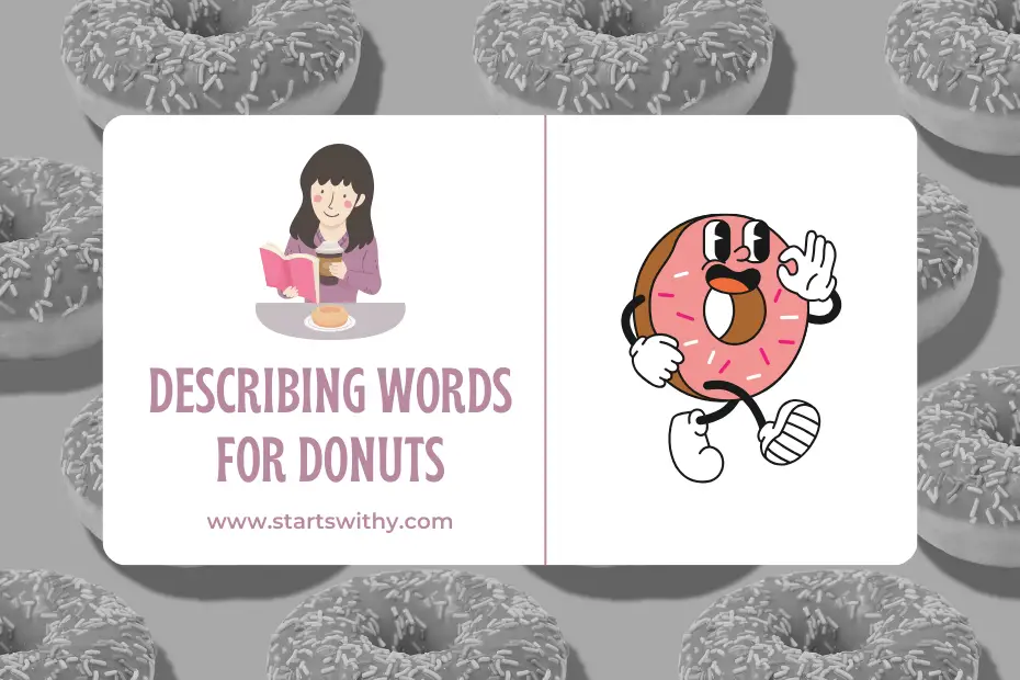 Describing Words for Donuts
