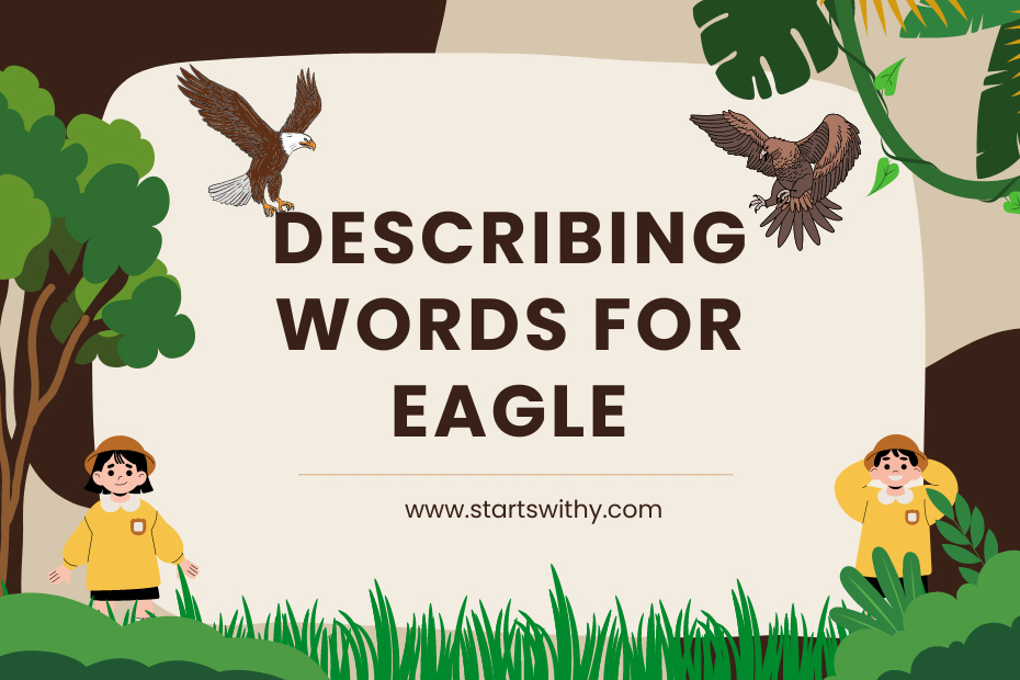 Describing Words for Eagle