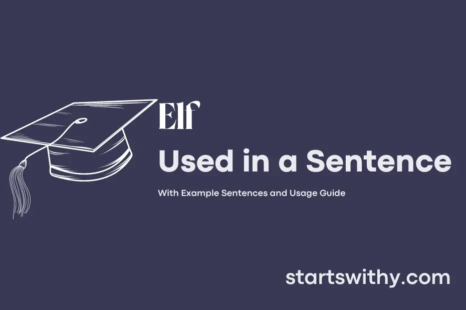sentence with Elf
