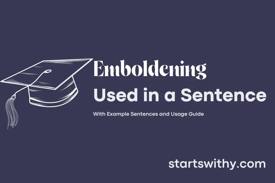 sentence with Emboldening