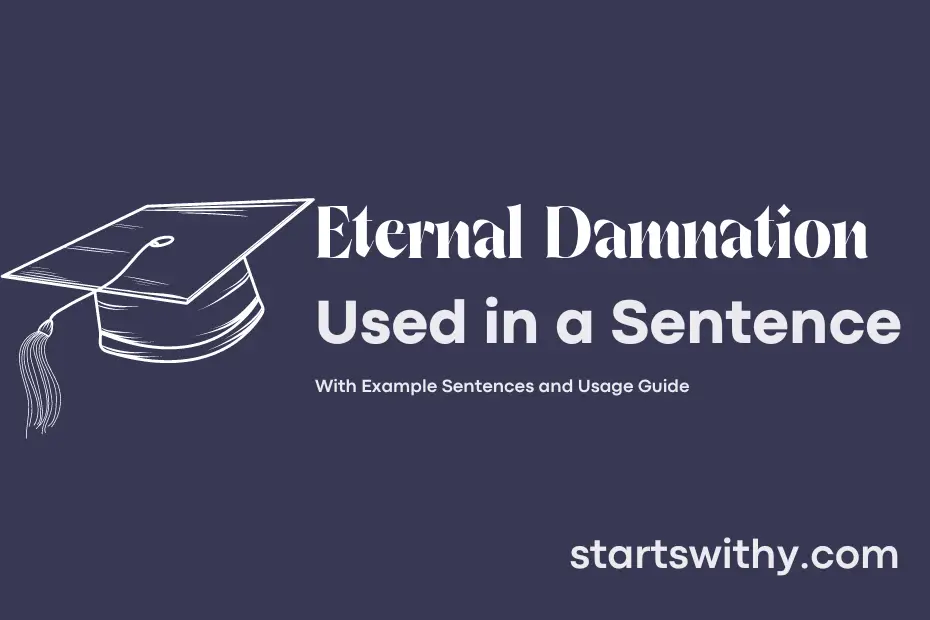 sentence with Eternal Damnation